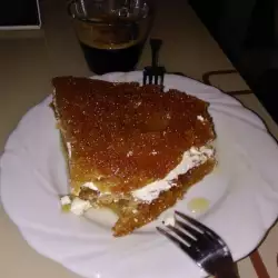 Карамелена торта с бакпулвер