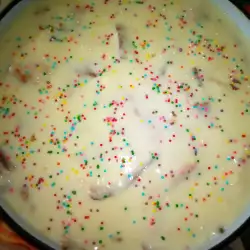 Десерти с прясно мляко и праскови
