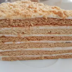 Медена торта с бакпулвер