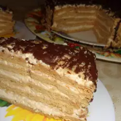 Торта медовик със сода бикарбонат