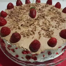 Ягодова торта с шоколад