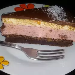 Шоколадова торта с кисело мляко