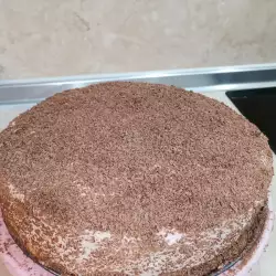 Сметанова торта с пудра захар