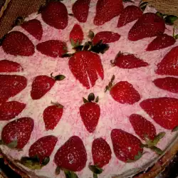 Торта с ягоди и сметана