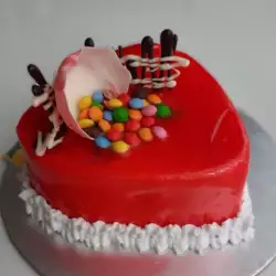 Плодова торта с шоколад