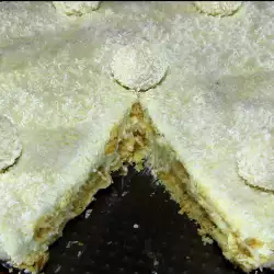 Торта рафаело с масло