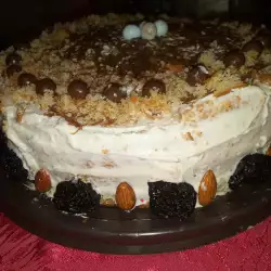 Торта с маскарпоне и шоколад