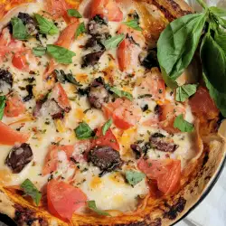 Пица по италиански с домати