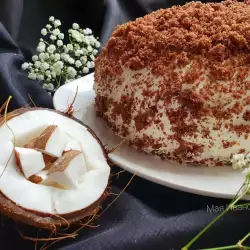 Кокосова торта с брашно
