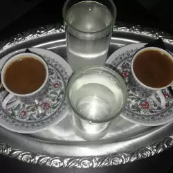 Турско кафе с много пяна