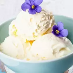 Плодов сладолед със сметана