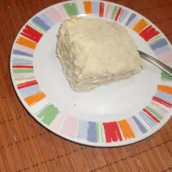 Кокосова торта с ванилия