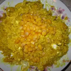 Гарнитура с ориз и царевица