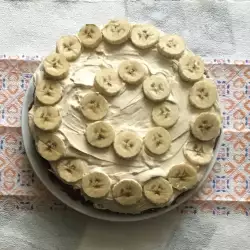 Веган торта с банани