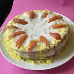 Плодова торта с кайсии