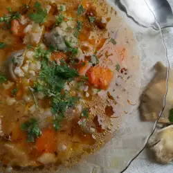 Вегетарианска Супа с гъби Кладница