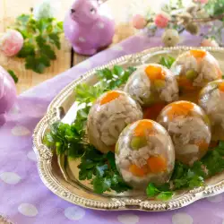 Празнични желирани яйца за Великден