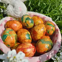 Великденски яйца с олио