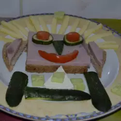 Детски сандвичи с топено сирене
