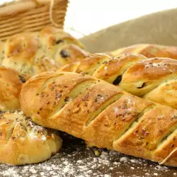 Пълнен хляб с маслини
