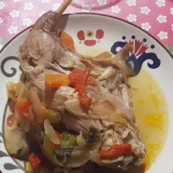 Задушен заек с горчица