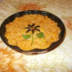 Ориз на фурна с праз