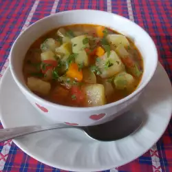 Зеленчукова супа с моркови