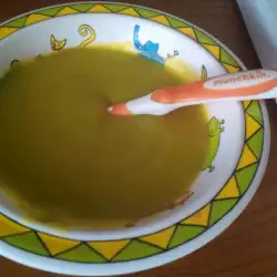 Зелена супа за бебета