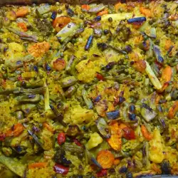 Постен ориз със зеленчуци