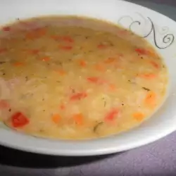 Зеленчукова супа с джоджен и киноа