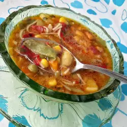 Здравословна супа със зелен лук