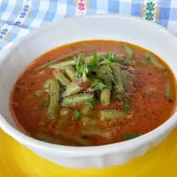 Постна супа с домати