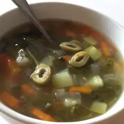 Супа с киноа и моркови