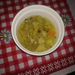 Зимна супа с целина