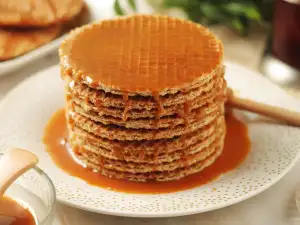 Домашни холандски карамелени вафли (Stroopwafel)