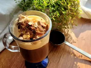 Кафе Affogato (affogato al caffe)