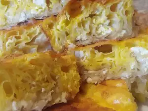 Баница с готови кори Хармоника