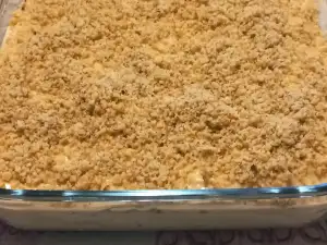 Бисквитена торта с бадемово мляко