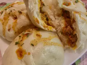 Хлебчета с пълнеж от свинско Buns Bao