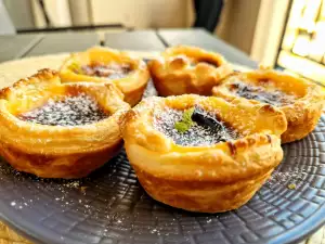 Португалски бутер сладкишчета с крем (Pastéis de nata)