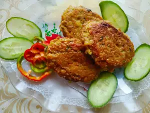 Котлети от нахут и моркови