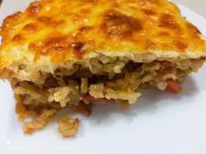 Запеканка от чушки с ориз