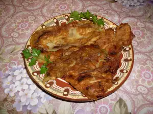 Вкусни панирани печени чушки