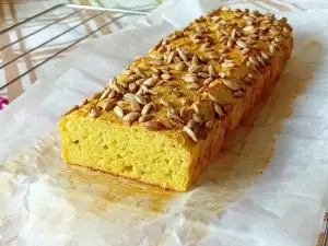 Хляб от тиквички с царевично брашно
