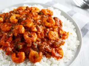 Скариди по кубински (Cuban Shrimp Creole)