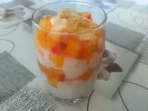Крем с маскарпоне без захар за деца