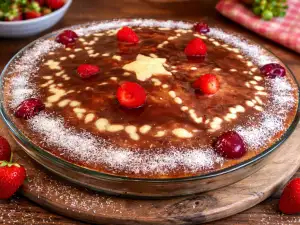 Свежа тортичка с млечен крем - класика у дома