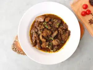 Пилешки дробчета по индийски