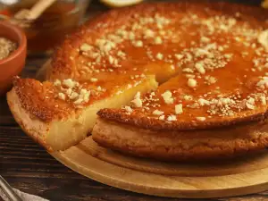 Гръцка мелопита - меден чийзкейк с неповторим вкус