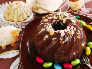 Кекс с кисело мляко и без олио